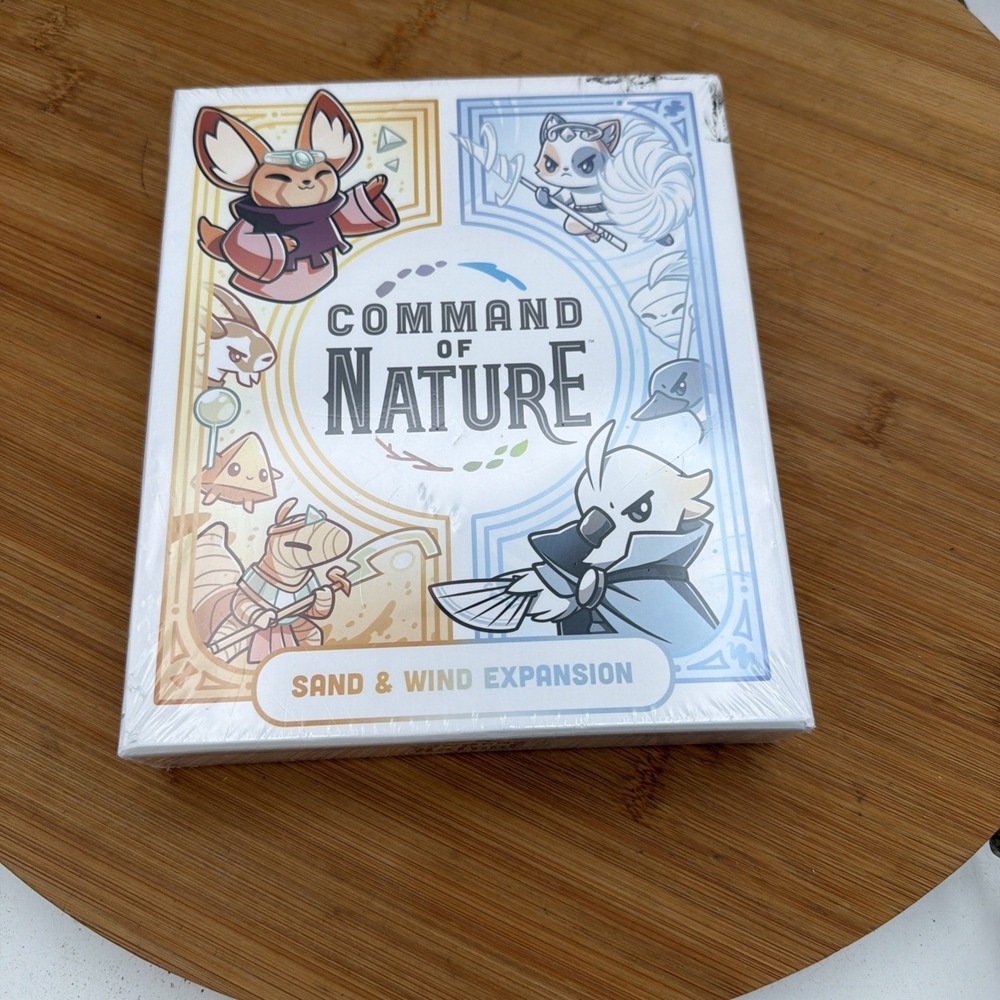 Command of Nature Kickstarter Exclusive Edition + Sand & Wind‎ Expansion NEW